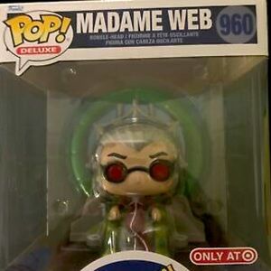BRAND NEW! Target Exclusive SpiderMan Madame Web Funko Pop Deluxe 960